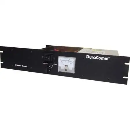 DuraComm Corporation 12 Amp Power Supply with Meter (RM-1224M)