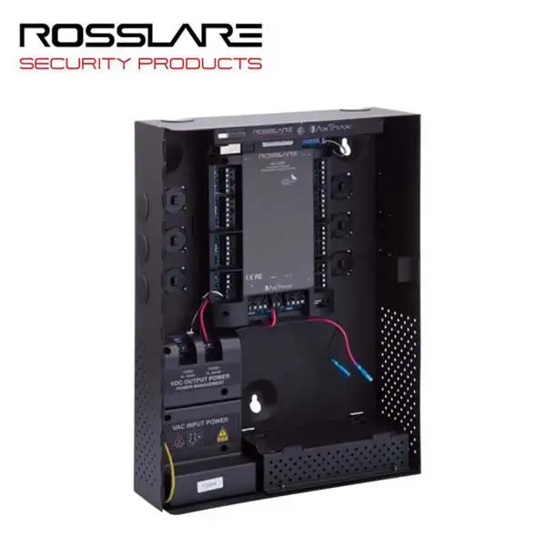 Rosslare - AC425 - Expandable Networked Access Control Panel - Enclosed - 4 Readers - RS-485 - 30K Users - 20K Event History - 12VDC