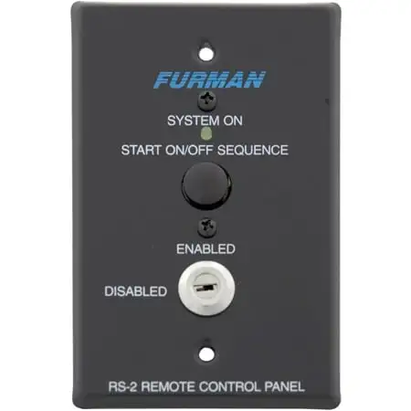 Furman RS-2 Remote System Control Panel
