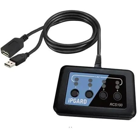 iPGARD RCS-100-S KVM Remote Controller with Up to 4 Channels Available and Support for Keyboard or Mouse Extensions