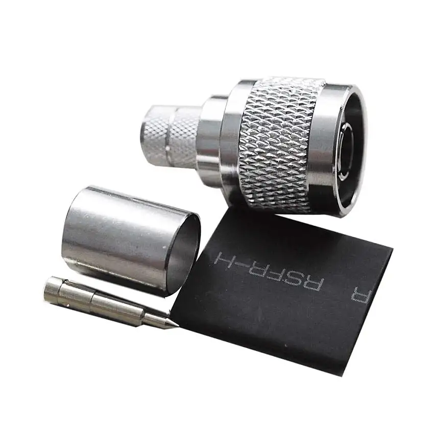 SureCall Type N-Male Connector Adapter for 400 Plenum Cable (SC-CN-09)
