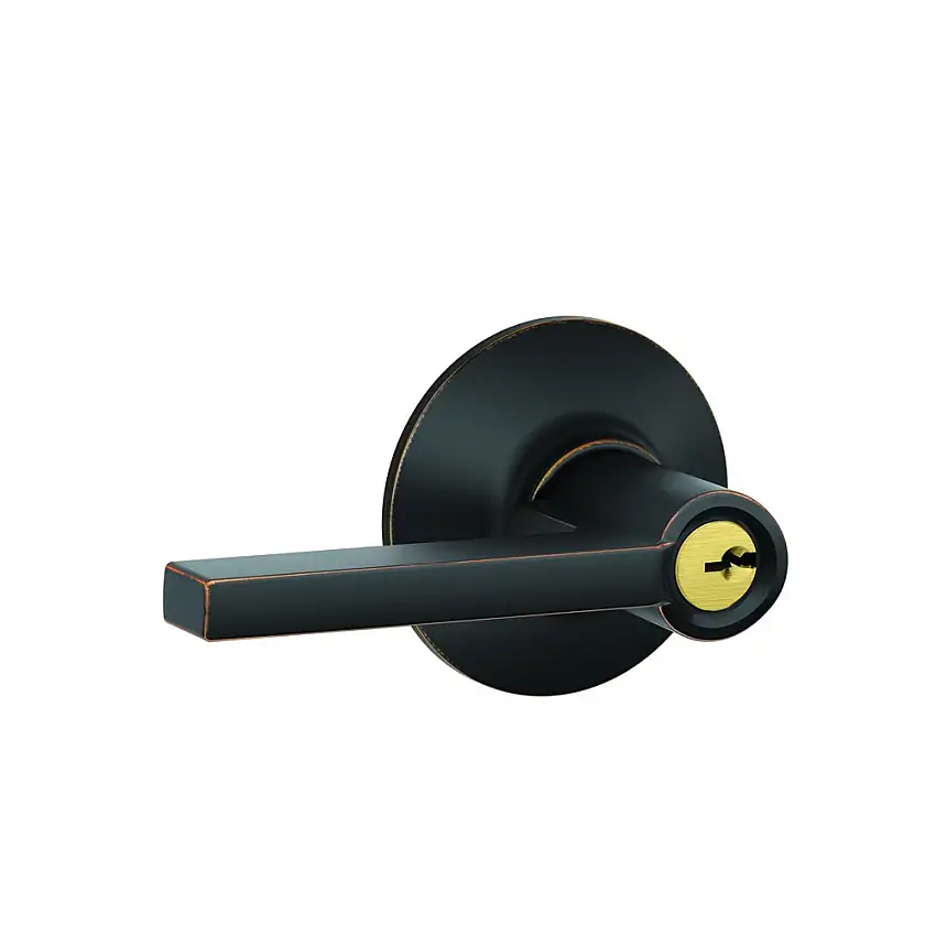 Schlage J54-SOL-716 Entry Lock, Solstice Lever