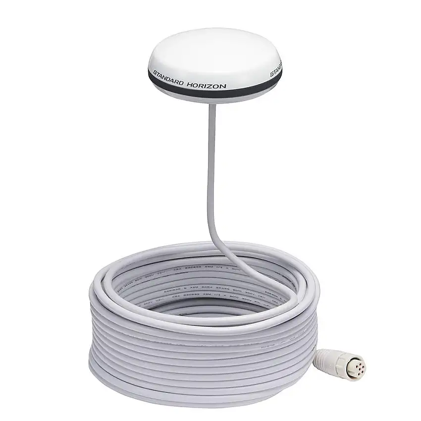 Standard Horizon GPS Smart Antenna w/ 49 ft Routing Cable (SCU-31)