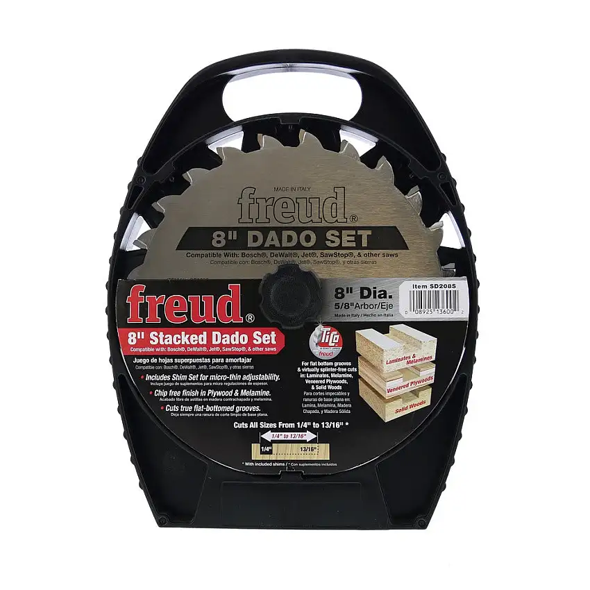 Freud 8" Pro Dado Set (SawStop Compatible)