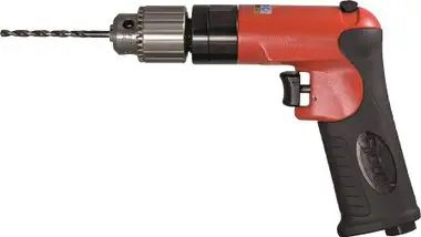 Sioux Tools SDR5P33R2 Reversible Pneumatic Drill | 0.5 HP | 3300 RPM | 1/4" Keyed Chuck