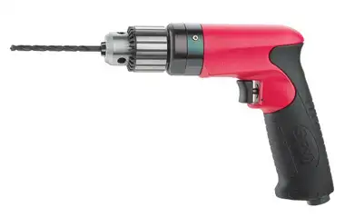 Sioux Tools SDR6P7NK3 Non-Reversible Pneumatic Drill | 0.60 HP | 700 RPM | 3/8" Keyless Chuck