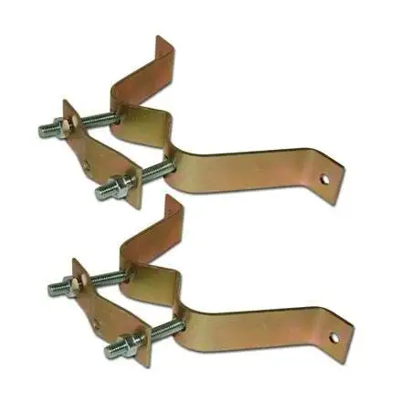 Solid Signal Antenna Mast Wall Mount With 3in Stand-Off - 2 Pair (SKY32811)