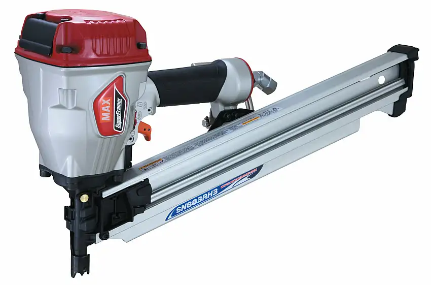 MAX USA SuperFramer® 21 Degree Framing Full Round Head Stick Nailer up to 3-1/4" (SN883RH3)