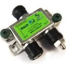 DIRECTV 2-Way Wide Band Satellite Splitter for SWM Systems (SPLIT2MRV)