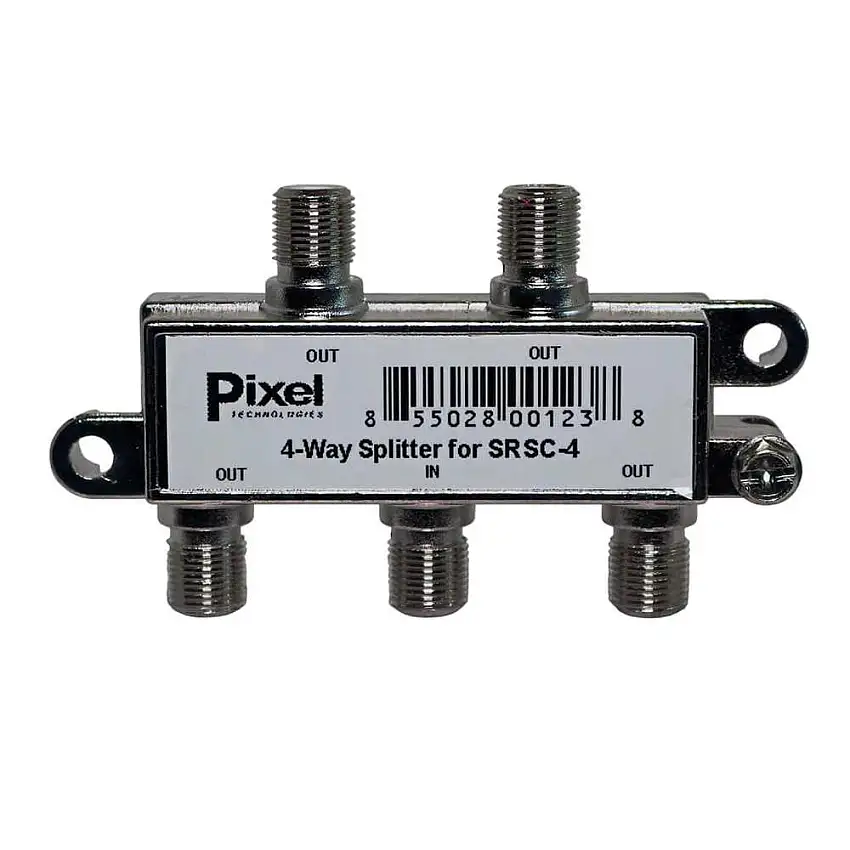 Pixel Technologies XM Sirius 4-Way Passive Satellite Radio Combiner (SRSC-4)