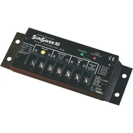 Morningstar - SS-10L-12V 12 Volt 10 Amp PMW Solar Charge Controller (SS-10L-12V)