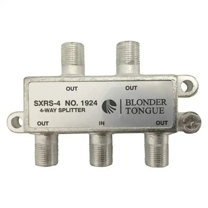 Blonder Tongue 4-Way Solder Back 5-1000 MHz In-Line Splitter 25Pk (SXRS-4)