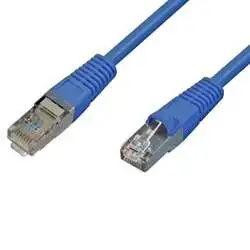 Solid Signal SSCAT5E-B100 CAT5e FTP Patch Cords Blue-100ft (SSCAT5E-B100)