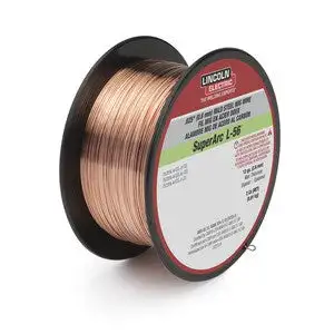 Lincoln ED030631 .030" SuperArc L-56 MIG Wire, 2lb Spools 10lb carton