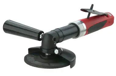 Sioux Tools SWG10AX1245 Right Angle Type 27 Extended Wheel Grinder | 1 HP | 12000 RPM | Rear Exhaust