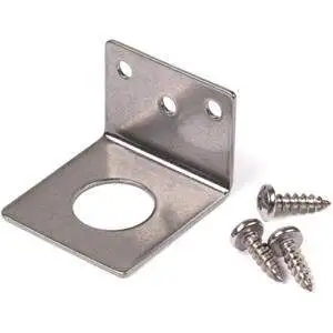 PCTEL - 3/4in Trunk Groove Bracket Chrome Stainless Steel (TGB34)