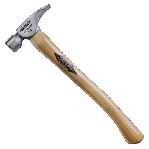 Stiletto 14 oz Smooth Curved 18' Hickory Hammer - (Ti14SC)