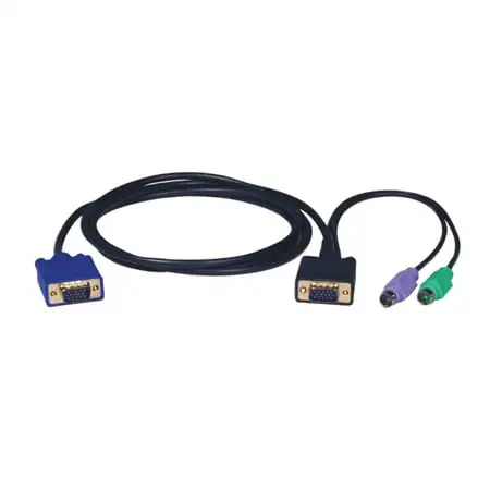 Tripp Lite P750-015 PS/2 (3-in-1) Cable Kit for KVM Switch B004-008 15 Feet