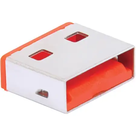 Tripp Lite U2BLOCK-A10-RD USB-A Port Blockers - Red - Computers - Hubs - Wall Chargers - 10-Pack