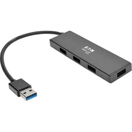 Tripp Lite U360-004-SLIM 4-Port Ultra-Slim Portable USB 3.0 (5Gbps) Hub