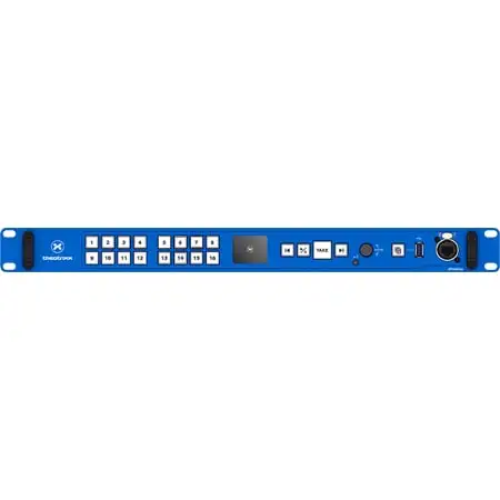 Theatrixx xPressCue 4K60P 1RU Hardware Media Player for Video / Lighting & Audio Professionals - 1TB SSD