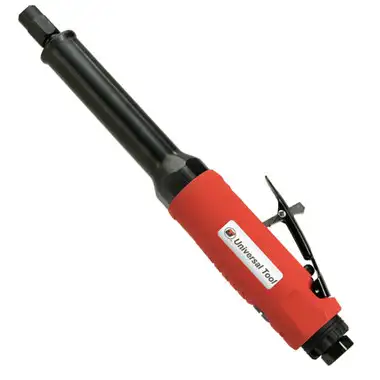 Universal Tool UT8728E Extended Die Grinder | 0.9 HP | 2" Max. Wheel Dia. | 22000 RPM | 1/4" Collet Size | Rear Exhaust
