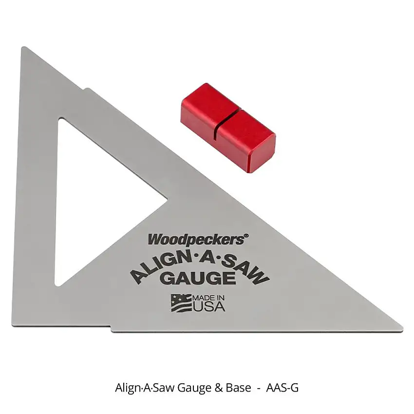 Woodpeckers Align-A-Saw Gauge & Base Only (AAS-G)