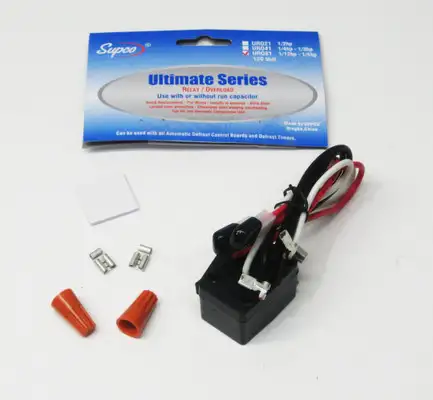 Supco URO81 Refrigerator Universal Relay Overload 115V 1/12 - 1/5 HP