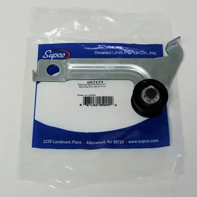 Supco DE7174 Dryer Idler Pulley Wheel for Whirlpool 8547174V