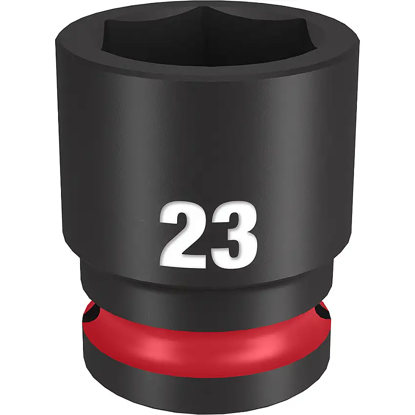 Milwaukee 49-66-6255 Shockwave Impact Duty 1/2" Drive 23MM Standard 6