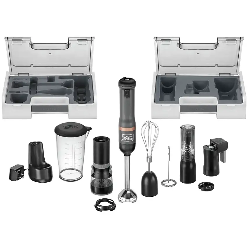 Black & Decker kitchen wand Cordless 6-in-1 Kitchen Multi-Tool - Grey - BCKM1016KS01