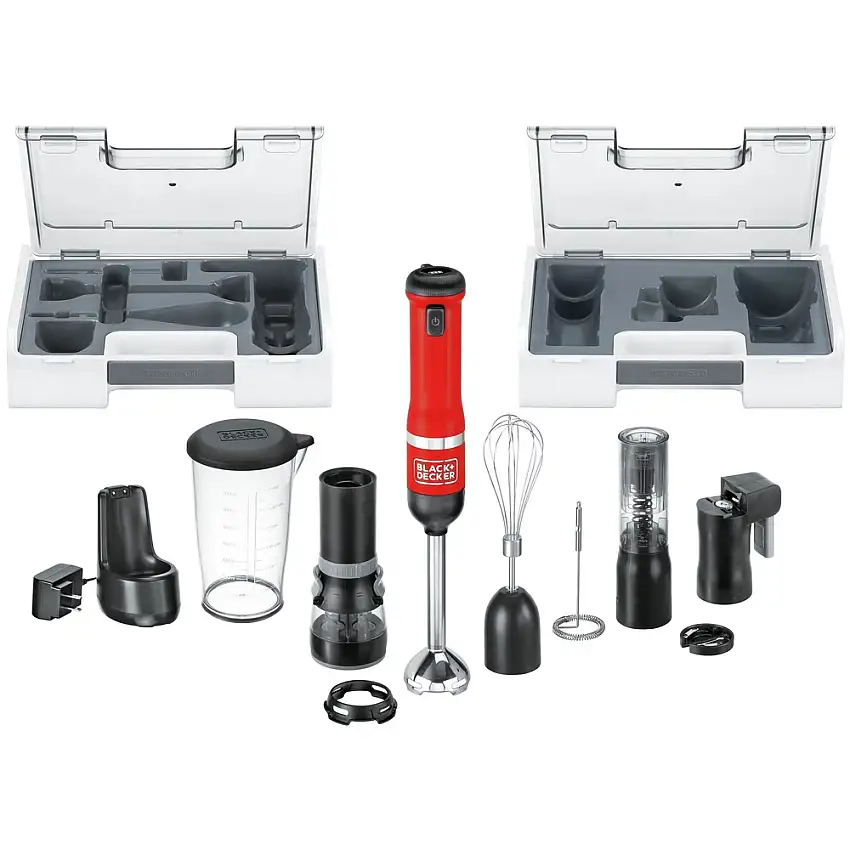 Black & Decker kitchen wand Cordless 6-in-1 Kitchen Multi-Tool - Red - BCKM1016KS06