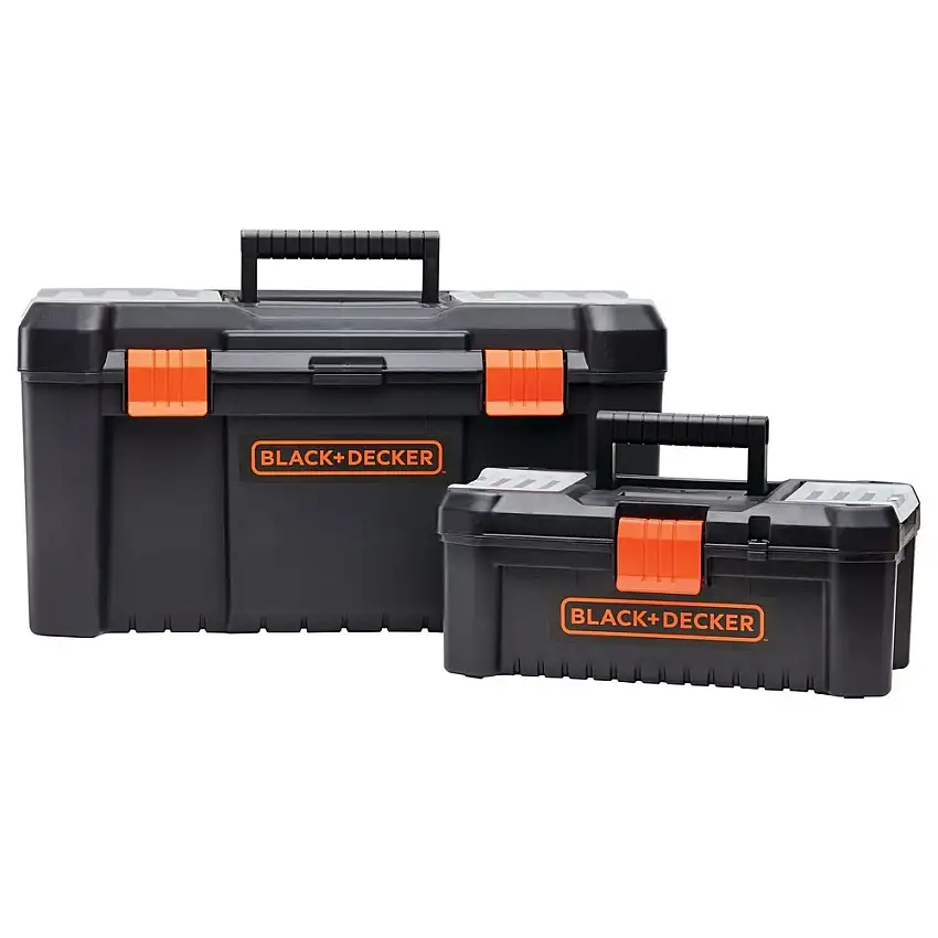 Black & Decker 19 in. and 12 in. Handy Toolbox Bundle - BDST60129AEV