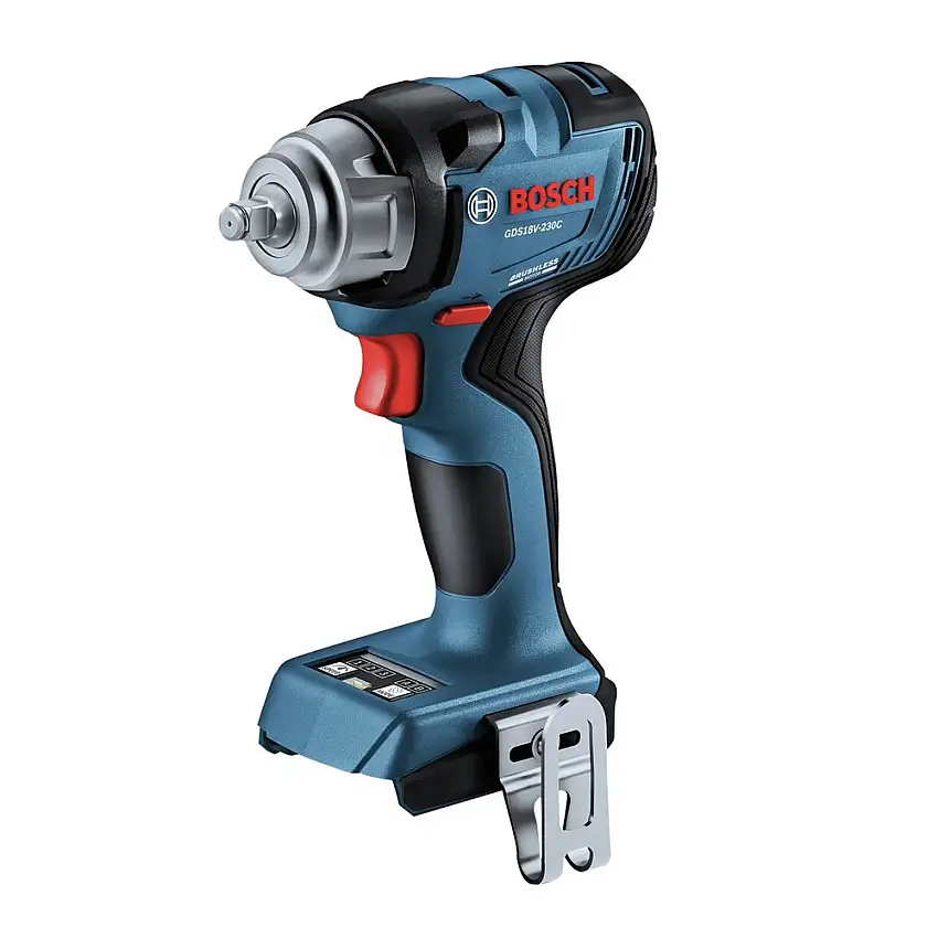 Factory Reconditioned Bosch 18V Lithium-Ion 3/8 in. Cordless Impact Wrench with Friction Ring (Tool Only) - GDS18V-230CN-RT