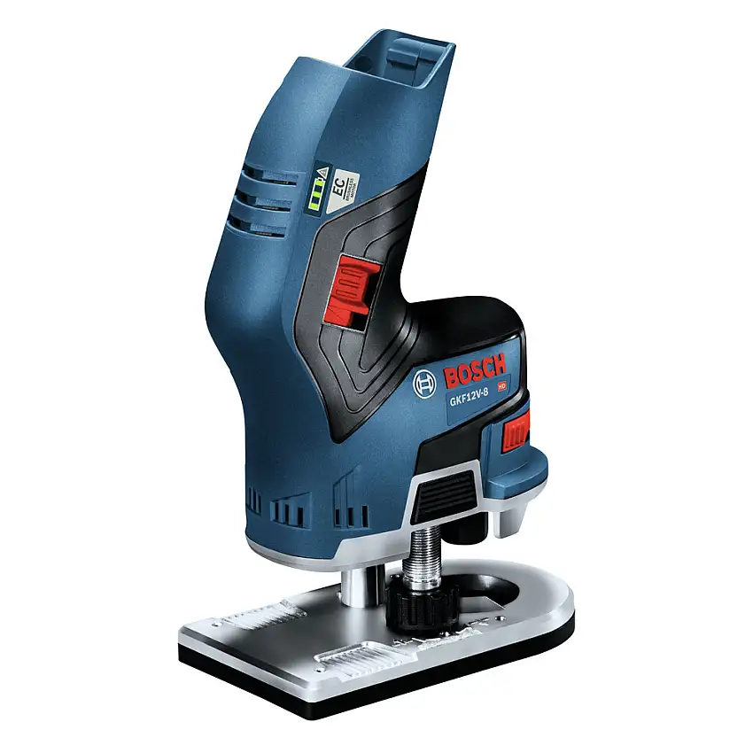 Factory Reconditioned Bosch 12V Max Brushless Lithium-Ion 1/4 in. Cordless Palm Edge Router (Tool Only) - GKF12V-25N-RT