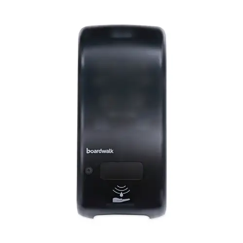 Boardwalk SHF900SBBW 5.25 in. x 4 in. x 12 in. 900 ml Rely Hybrid Foam Soap Dispenser - Black Pearl