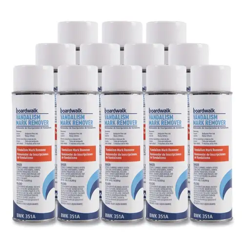 Boardwalk 1041285 15 oz. Aerosol Spray Vandalism Mark Remover (12/Carton)