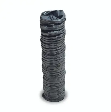 Allegro 9650-25EX Blower Statically Conductive Ducting | 20" Diameter | 25' Long | Black