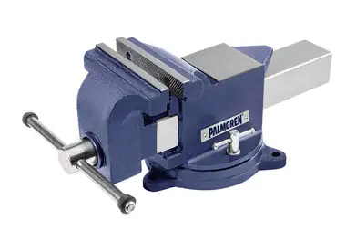 Palmgren 9629755 5.5" Combination Bench & Pipe Vise | 8-1/2" Jaw Opening | 1/4" - 3-1/2" Pipe Jaw Capacity | Ductile Iron