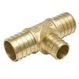 B-377 - 3/8 in. Barbed x 3/8 in. Barbed x 1/4 in. Barbed Reducing Tee