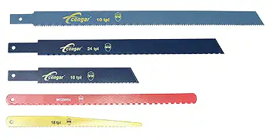 CS Unitec MB200/18 3/4" Wide Cengar Bi-Metal Reciprocating Saw Blade | 8" Length | 18 TPI | Sold by Box of 5