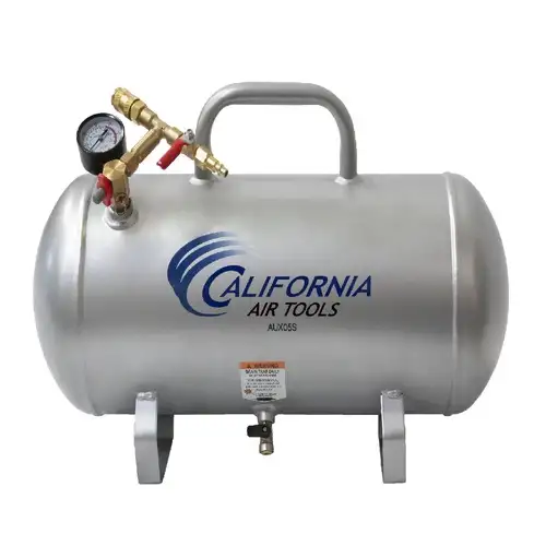 California Air Tools 5 Gallon 125 PSI Steel Portable Air Compressor Tank