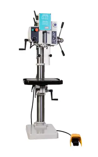Palmgren 9680246 Gear Head Drill Press With Foot Rev. and PF | 20" Swing | 230 Voltage | 1-1.5 HP