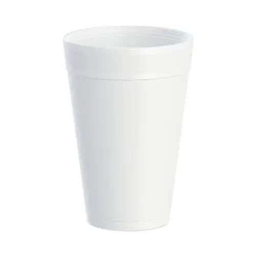 Dart 32TJ32 32 oz. Foam Drink Cups - White (500/Carton)