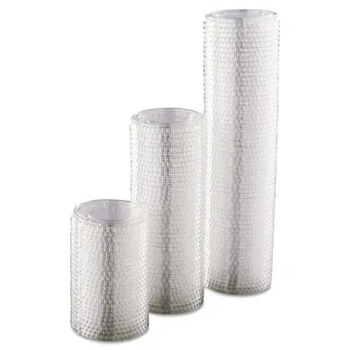 Dart PET Portion/Souffle Cup Lids - Clear (2500/Carton)
