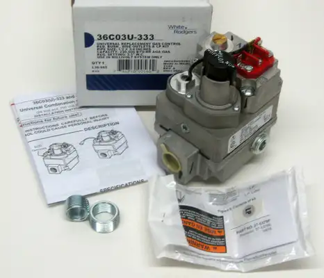36C03U-333 White Rodgers MilliVolt MV Furnace Gas Control Valve
