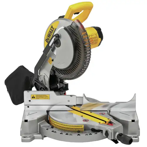 Dewalt 120V 15 Amp 10 in. Corded Brushed Single Bevel Compound Miter Saw
