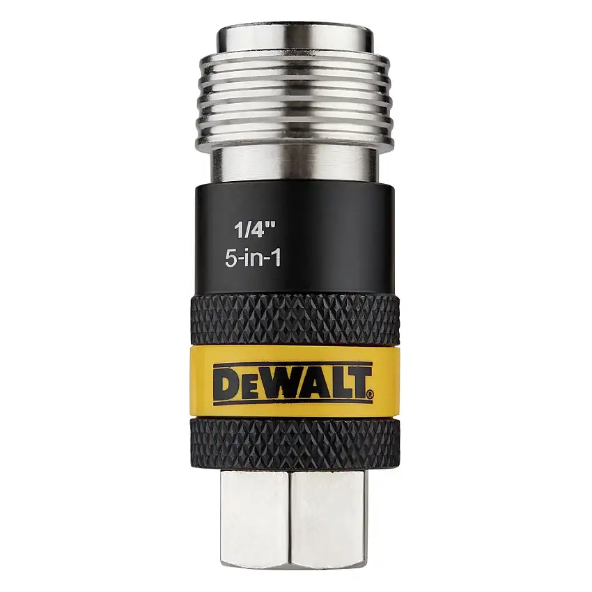 Dewalt 1/4 in. FNPT 5-in-1 Universal Safety Exhaust Coupler - DXCM036-0233