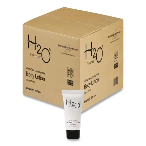 Diversified Hospitality Solutions H2O Therapy 0.85 oz Single-Use Body Lotion (300/Carton)