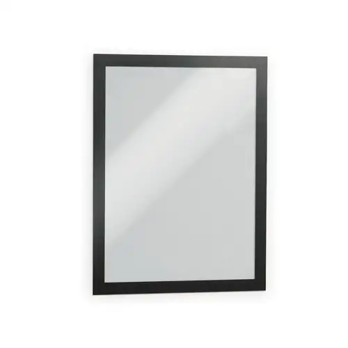 Durable DURAFRAME MAGNETIC Sign Holder Frame 13.39 x 17.87 Black Frame 2/Pack